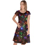 Christmas Lights Classic Short Sleeve Dress
