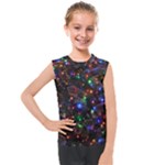 Christmas Lights Kids  Mesh Tank Top