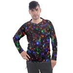 Christmas Lights Men s Pique Long Sleeve T-Shirt