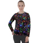 Christmas Lights Women s Long Sleeve Raglan T-Shirt