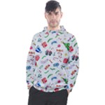 New Year Christmas Winter Pattern Men s Pullover Hoodie