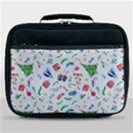 New Year Christmas Winter Pattern Lunch Bag