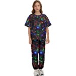 Christmas Lights Kids  T-Shirt and Pants Sports Set