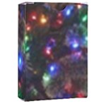 Christmas Lights Playing Cards Single Design (Rectangle) with Custom Box