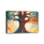 Tree Cosmic Spiritual Meditation Mini Canvas 6  x 4  (Stretched)