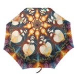Tree Cosmic Spiritual Meditation Folding Umbrellas