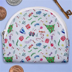Horseshoe Style Canvas Pouch 