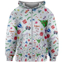 Kids  Zipper Hoodie Without Drawstring 