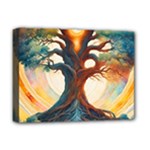 Tree Cosmic Spiritual Meditation Deluxe Canvas 16  x 12  (Stretched) 