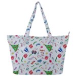 New Year Christmas Winter Pattern Full Print Shoulder Bag