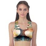 Tree Cosmic Spiritual Meditation Fitness Sports Bra