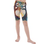 Tree Cosmic Spiritual Meditation Kids  Mid Length Swim Shorts