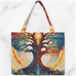 Tree Cosmic Spiritual Meditation Mini Tote Bag