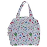 New Year Christmas Winter Pattern Boxy Hand Bag
