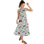 New Year Christmas Winter Pattern Summer Maxi Dress