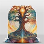 Tree Cosmic Spiritual Meditation Drawstring Bag (Small)
