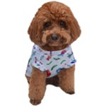 New Year Christmas Winter Pattern Dog T-Shirt