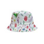 New Year Christmas Winter Pattern Bucket Hat (Kids)