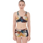 Tree Cosmic Spiritual Meditation Work It Out Gym Set