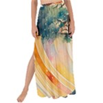 Tree Cosmic Spiritual Meditation Maxi Chiffon Tie-Up Sarong