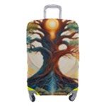 Tree Cosmic Spiritual Meditation Luggage Cover (Small)