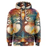 Tree Cosmic Spiritual Meditation Men s Overhead Hoodie