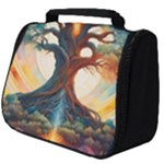 Tree Cosmic Spiritual Meditation Full Print Travel Pouch (Big)