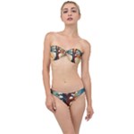 Tree Cosmic Spiritual Meditation Classic Bandeau Bikini Set