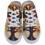 Tree Cosmic Spiritual Meditation Half Slippers