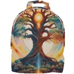 Tree Cosmic Spiritual Meditation Mini Full Print Backpack