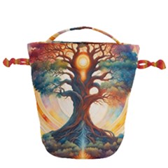 Drawstring Bucket Bag 