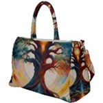 Tree Cosmic Spiritual Meditation Duffel Travel Bag