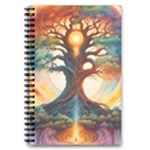 Tree Cosmic Spiritual Meditation 5.5  x 8.5  Notebook