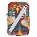 Tree Cosmic Spiritual Meditation Belt Pouch Bag (Small)