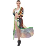 Tree Cosmic Spiritual Meditation Maxi Chiffon Beach Wrap