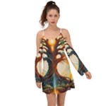 Tree Cosmic Spiritual Meditation Boho Dress