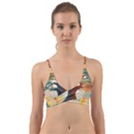 Tree Cosmic Spiritual Meditation Wrap Around Bikini Top