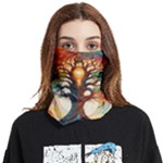 Tree Cosmic Spiritual Meditation Face Covering Bandana (Two Sides)