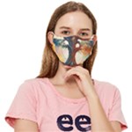 Tree Cosmic Spiritual Meditation Fitted Cloth Face Mask (Adult)