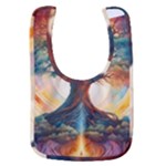 Tree Cosmic Spiritual Meditation Baby Bib