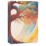 Tree Cosmic Spiritual Meditation Playing Cards Single Design (Rectangle) with Custom Box