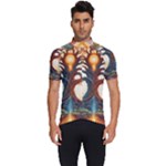 Tree Cosmic Spiritual Meditation Men s Short Sleeve Cycling Jersey