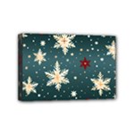 Snowflakes Winter Snow Mini Canvas 6  x 4  (Stretched)