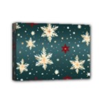 Snowflakes Winter Snow Mini Canvas 7  x 5  (Stretched)