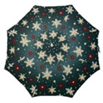 Snowflakes Winter Snow Straight Umbrellas