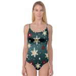 Snowflakes Winter Snow Camisole Leotard 