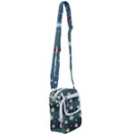 Snowflakes Winter Snow Shoulder Strap Belt Bag