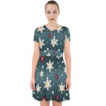 Snowflakes Winter Snow Adorable in Chiffon Dress