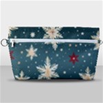 Snowflakes Winter Snow Handbag Organizer