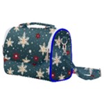 Snowflakes Winter Snow Satchel Shoulder Bag